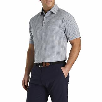 Men's Footjoy Golf Shirts Grey NZ-557683
